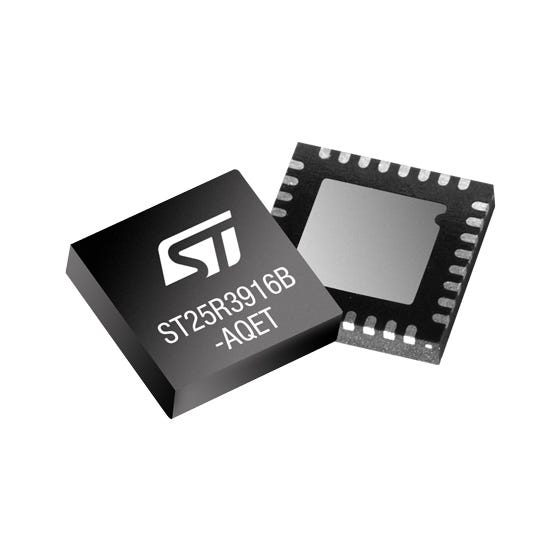 STMicroelectronics ST25R3916B-AQET NFC Reader, 32-Pin UFQFPN-32