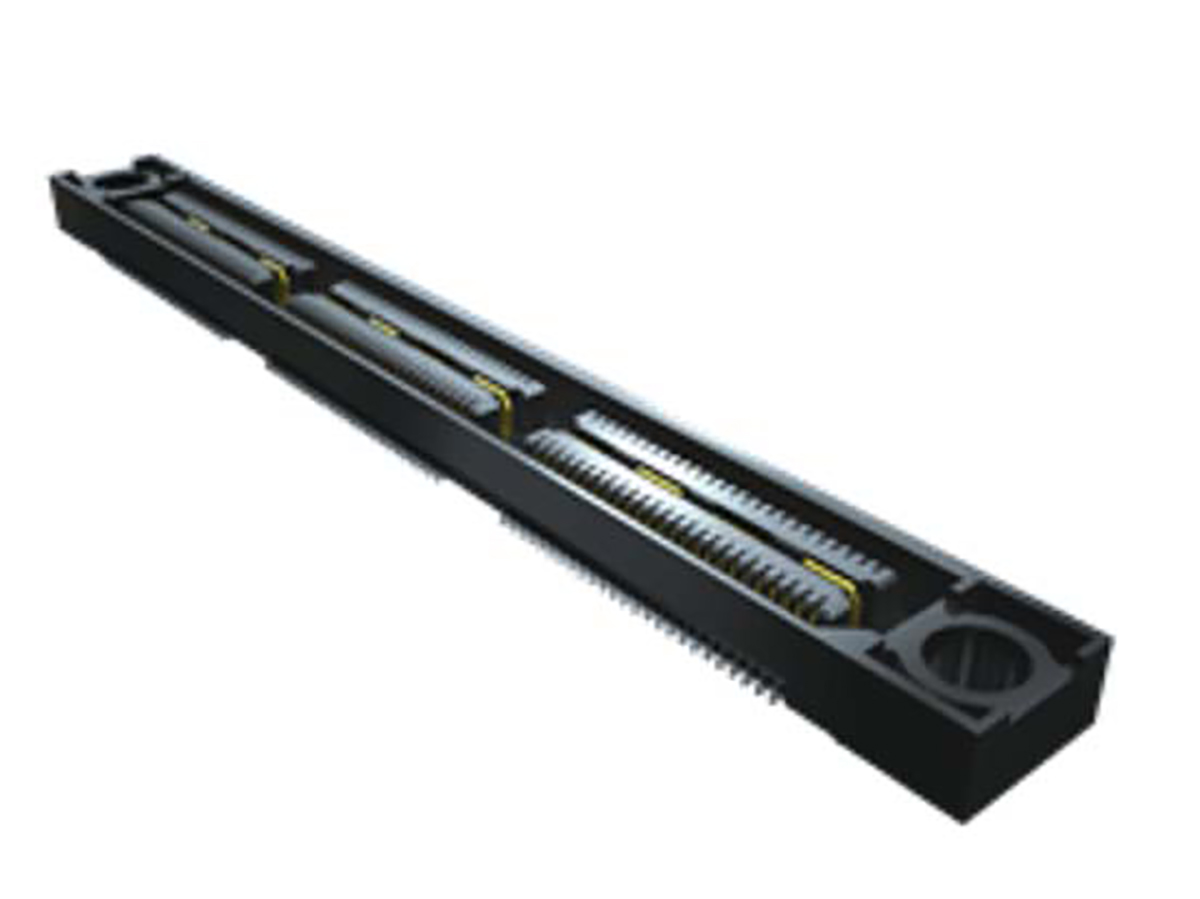 Samtec QSS Series Straight Surface Mount PCB Socket, 150-Contact, 2-Row, 0.635mm Pitch, Crimp Termination