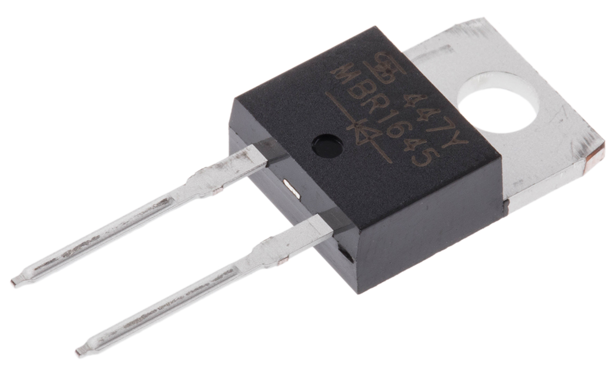 Taiwan Semiconductor 60 V 16 A Schottky Barrier Rectifier Schottky 2-Pin TO-220AC