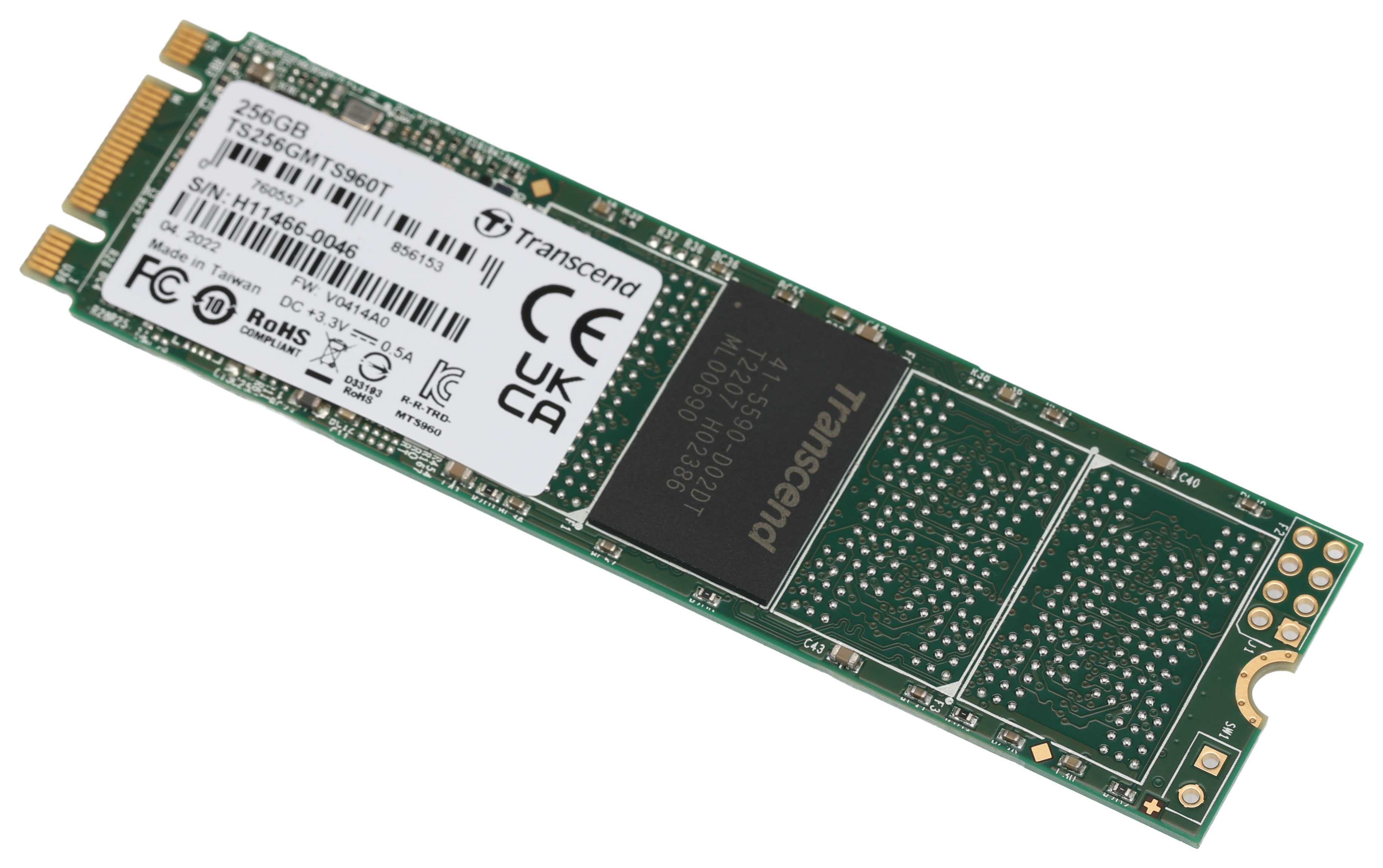 Transcend MTS960T M.2 256 GB Internal SSD