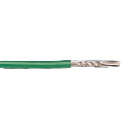 Alpha Wire Ecogen Ecowire Series Green/Yellow 2.07547 mm² Hook Up Wire, 14 AWG, 1, 1000ft, MPPE Insulation, 6717S GY001