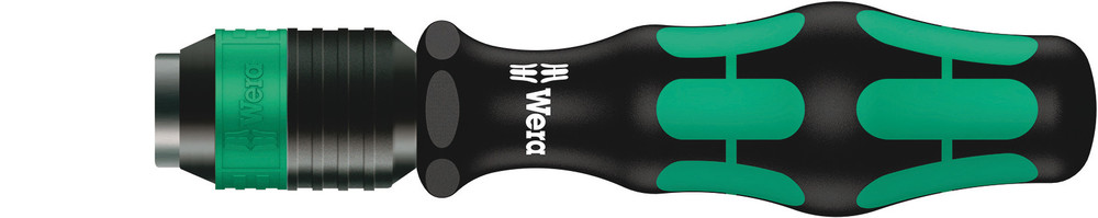 Wera Hexagon Bit Holder Screwdriver, 1/4 in Tip