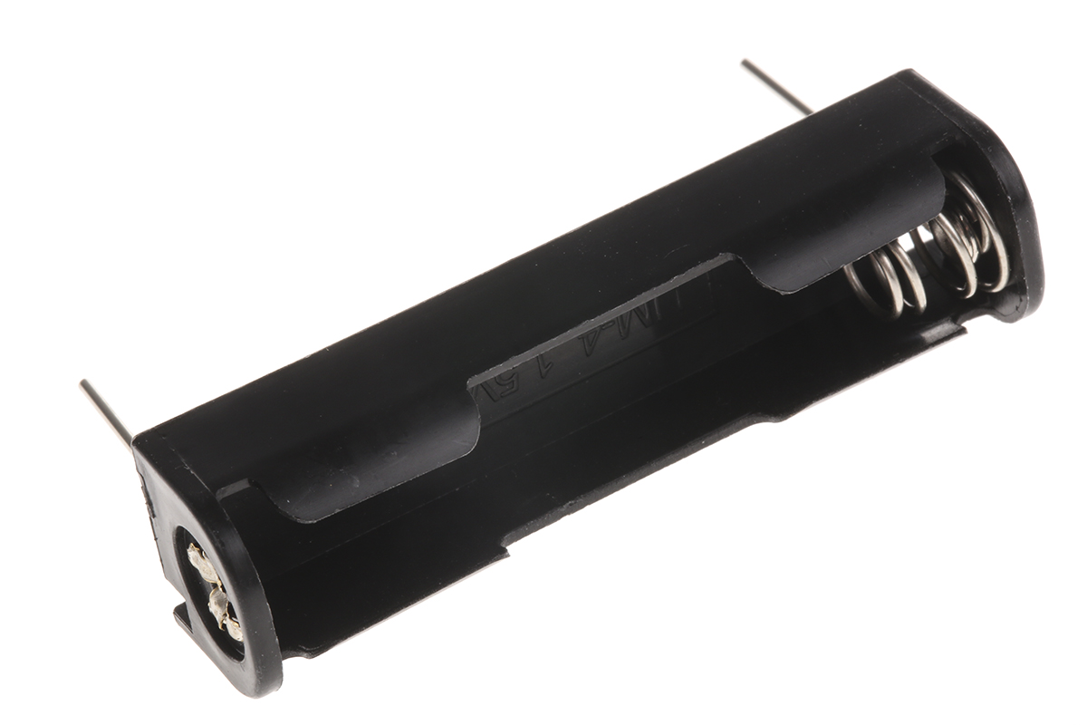 Keystone AAA Battery Holder, Coil Spring Contact