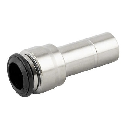 RS PRO 50700N Series Straight Tube-to-Tube Adaptor, Push In 10 mm to Push In 4 mm, Tube-to-Tube Connection Style