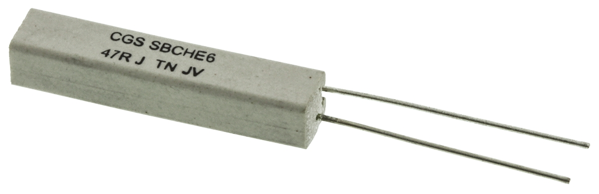TE Connectivity 47Ω Wire Wound Resistor 7W ±5% SBCHE647RJ