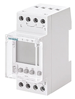 Siemens Digital DIN Rail Time Switch 230 V ac, 2-Channel