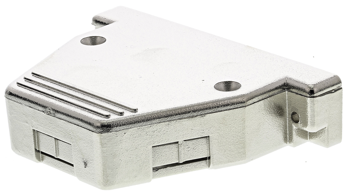 RS PRO PET D Sub Backshell, 37 Way, Strain Relief