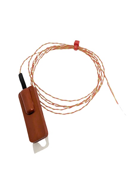 RS PRO Type K Rubber Patch Thermocouple 5m Length, 40 x 13 x 5mm Diameter, -50°C → +150°C