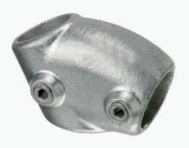 RS PRO T-Connector, Connecting Component, Strut Profile Type 3, Round Tube Size Type 3