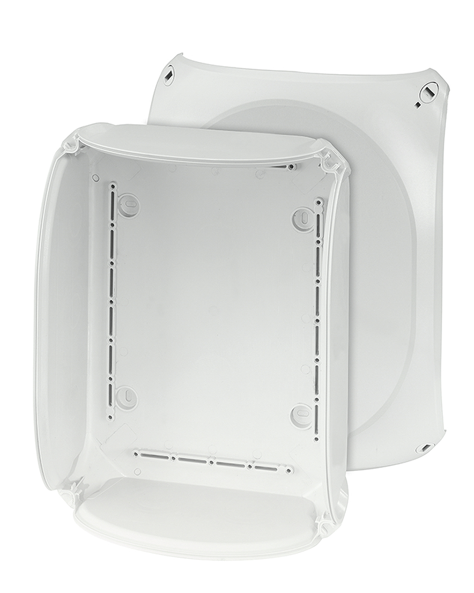 HENSEL Grey Polycarbonate Junction Box, IP66, IP67, 225 x 122 x 295mm