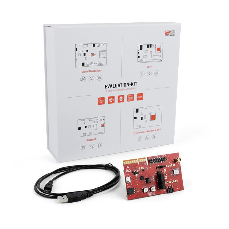 Wurth Elektronik Family Board Proteus-III-SPI 2611011024010 Bluetooth Evaluation Board for Proteus-III 2402 - 2480MHz