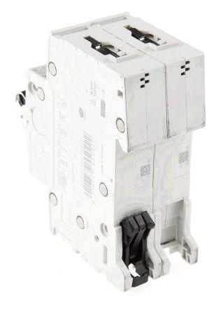 System M Pro S200 MCB Mini Circuit Breaker 2P, 1 A, 10 kA, Curve C
