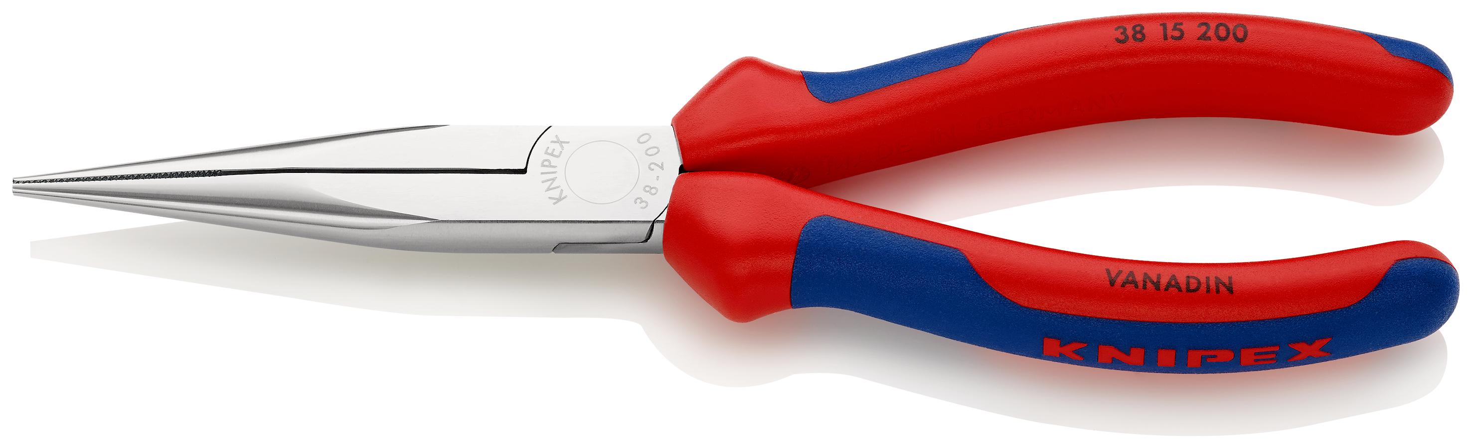 Knipex 38 15 200 Pliers, 200 mm Overall, Straight Tip, 73mm Jaw