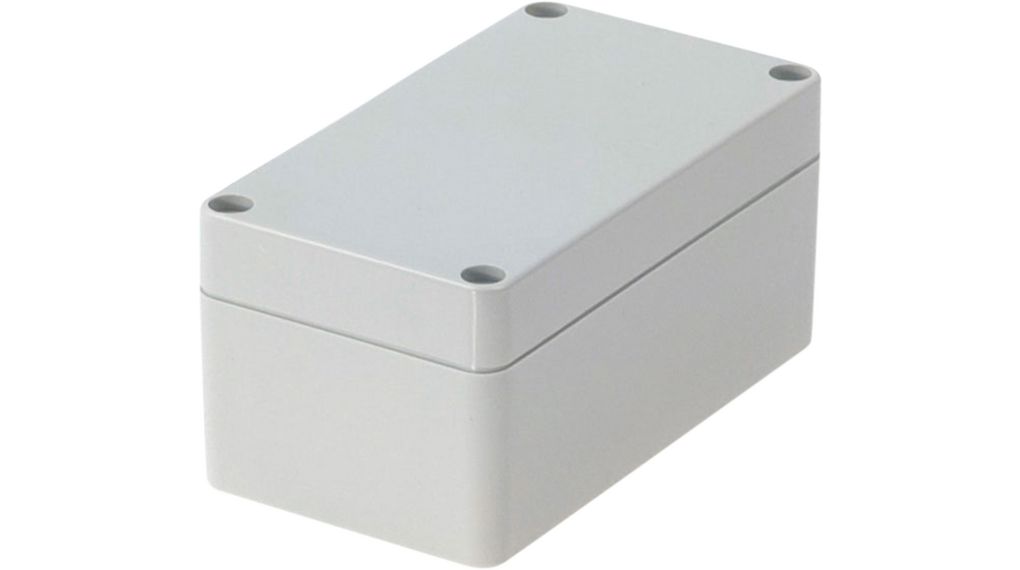Plastic Enclosure 65x115x55mm Light Grey