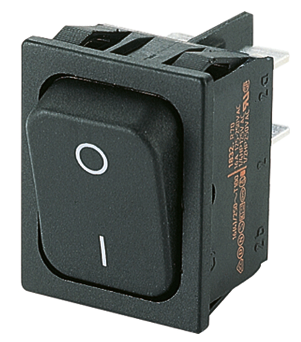 Marquardt DPST, On-Off Rocker Switch Panel Mount