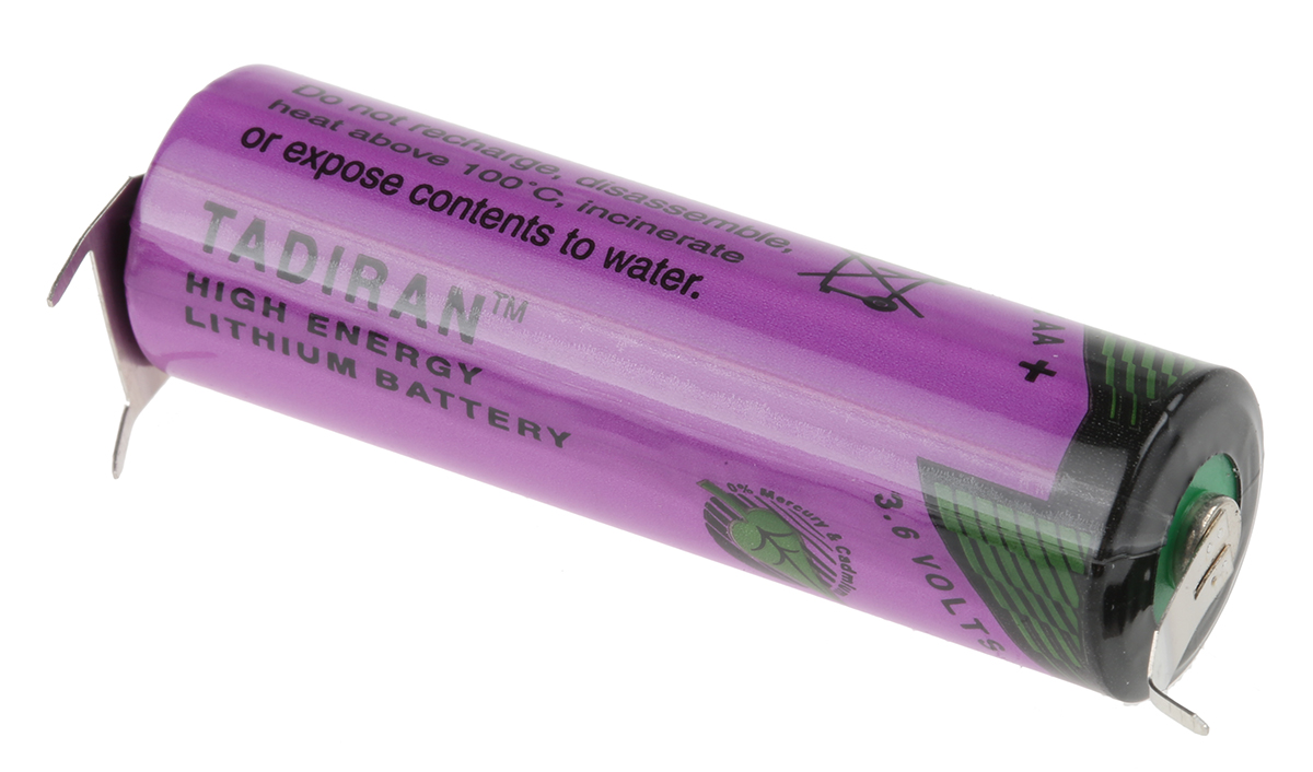 Tadiran Lithium Thionyl Chloride AA Battery 3.6V