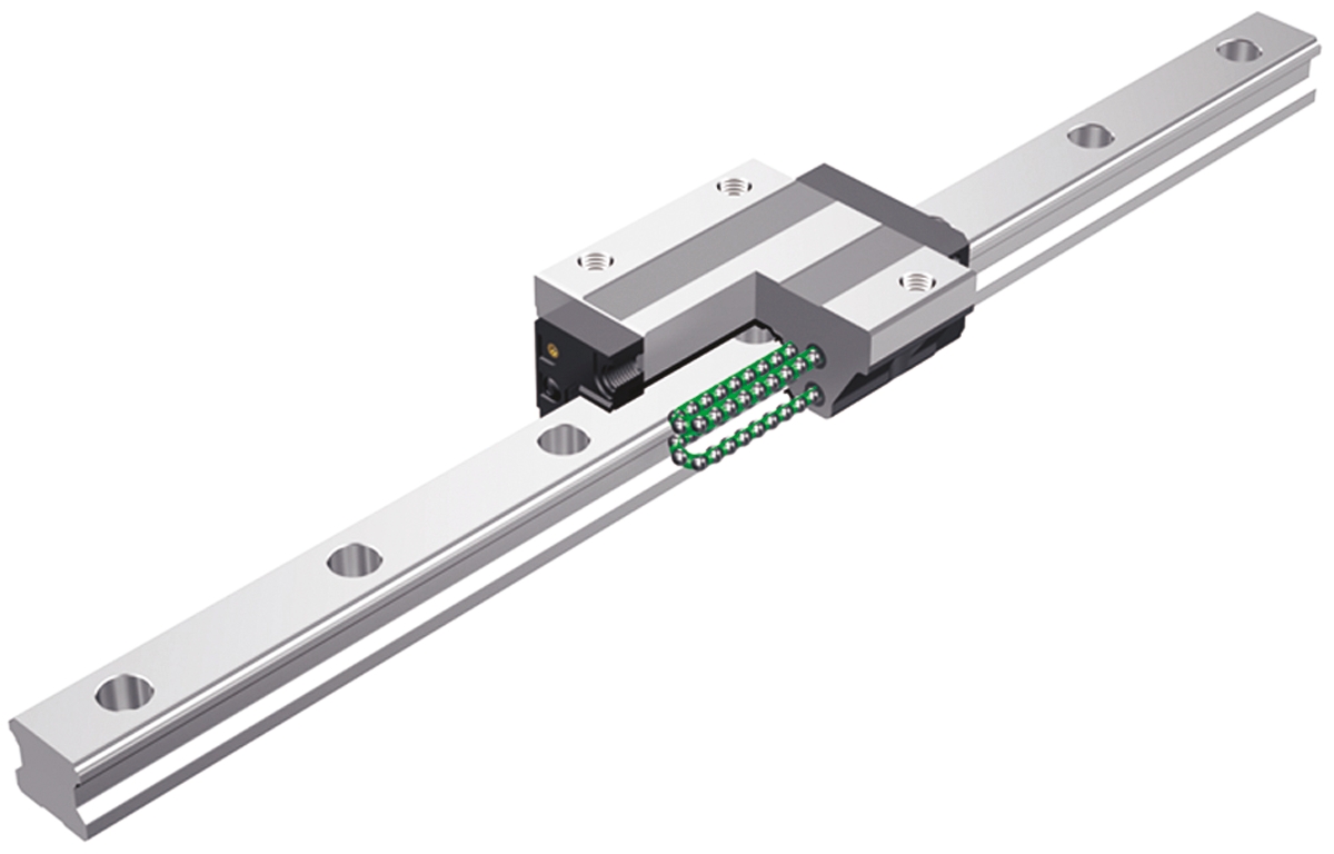 THK Linear Guide Carriage SHS-LC, 28100kN Dynamic Load, 20mm Rail Width