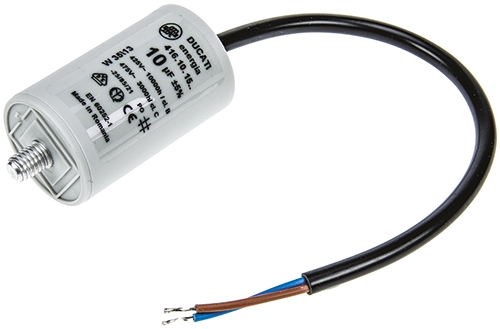 Ducati Energia 4.16.10 Polypropylene Film Capacitor, 400 → 500V ac, ±5%, 10μF, Stud Mount