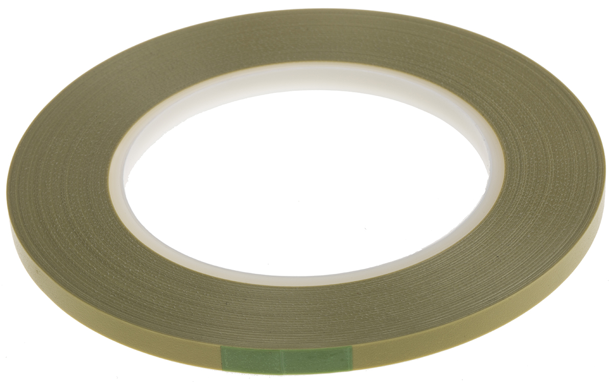 Hi-Bond HFL1200-6 Green Fine Line Masking Tape 6mm x 66m