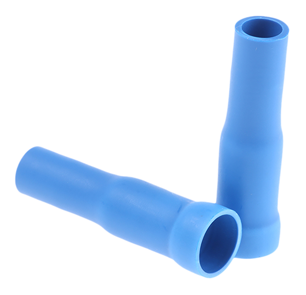 JST, CVDAGF Insulated, Blue Crimp Bullet Connector, 1mm² to 2.6mm², 16AWG to 14AWG, 4mm Bullet diameter Female