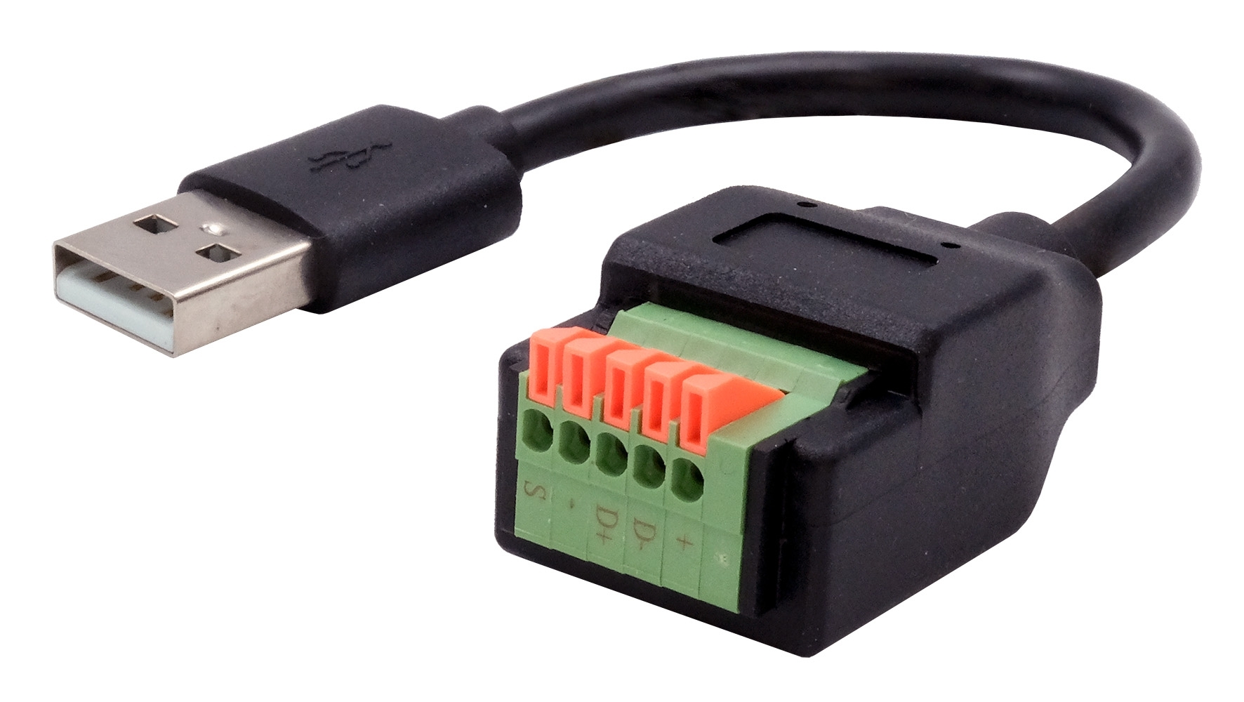 Exsys Terminal Block USB A Male Interface Adapter