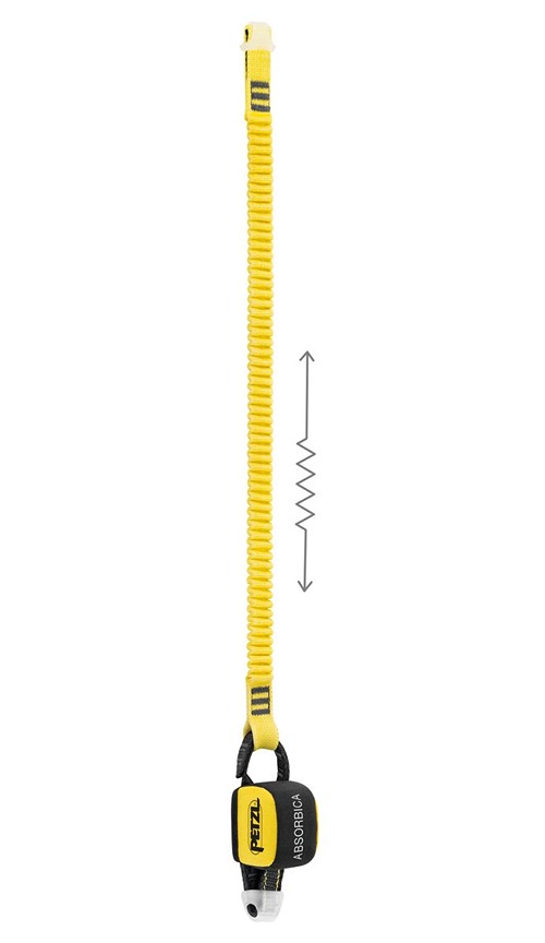 Petzl 2000mm Fall Arrest Lanyard OK Triact Karabiner Single