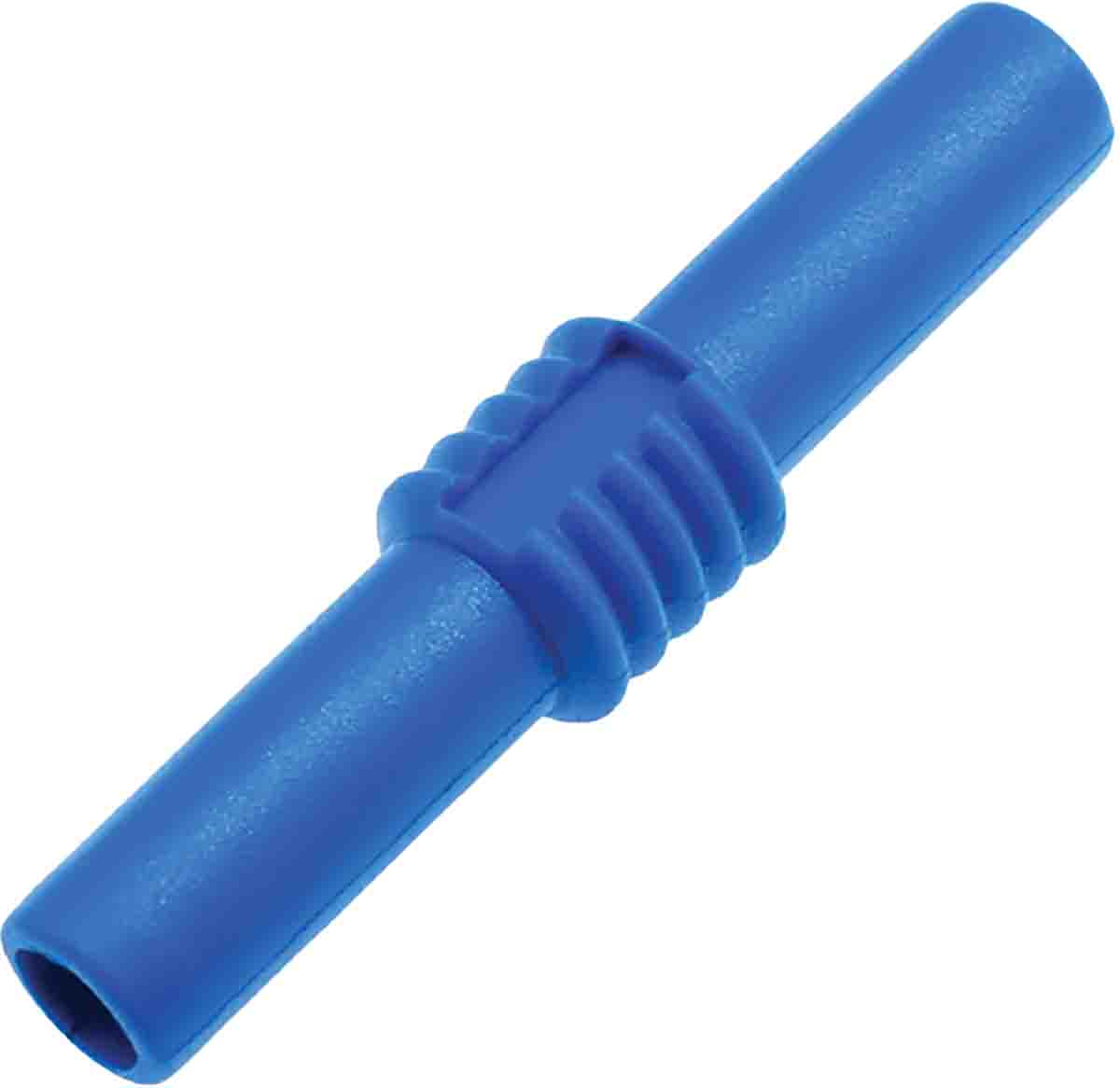 RS PRO Blue, Female Banana Coupler With Brass contacts and Nickel Plated