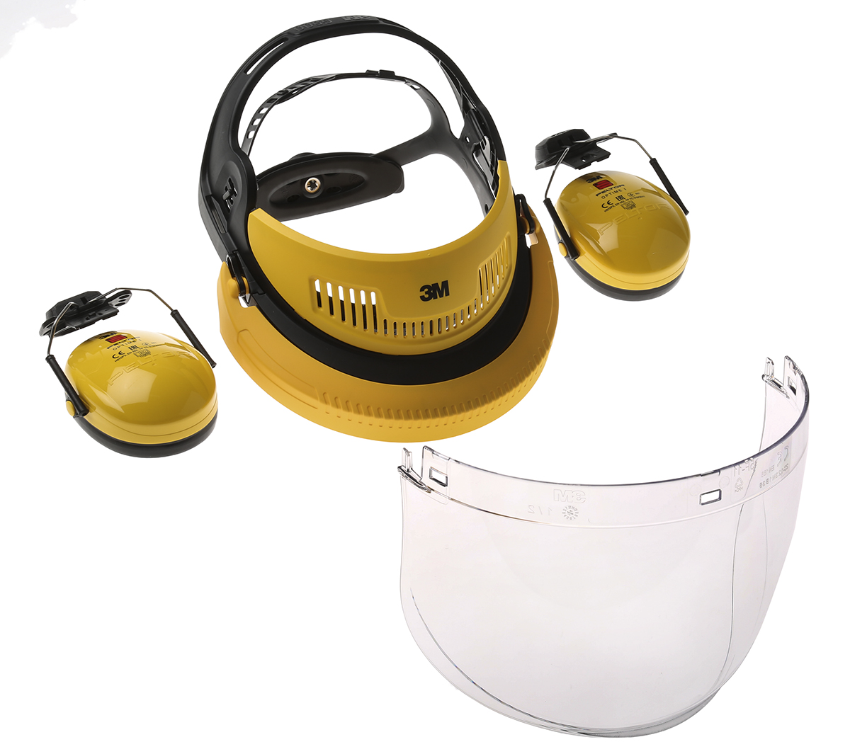 3M PC Face Shield with Face Guard
