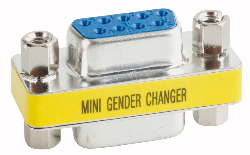 CONEC D-sub Adapter Male 9 Way D-Sub to Male 9 Way D-Sub