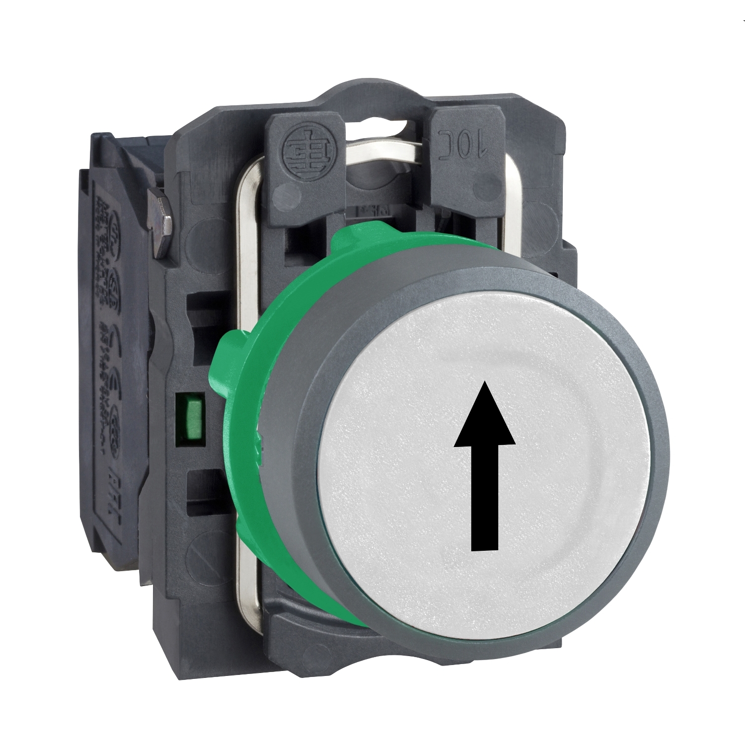 Schneider Electric XB5 Series Push Button, 22mm Cutout, 1 NO, 600V, IP66, IP67