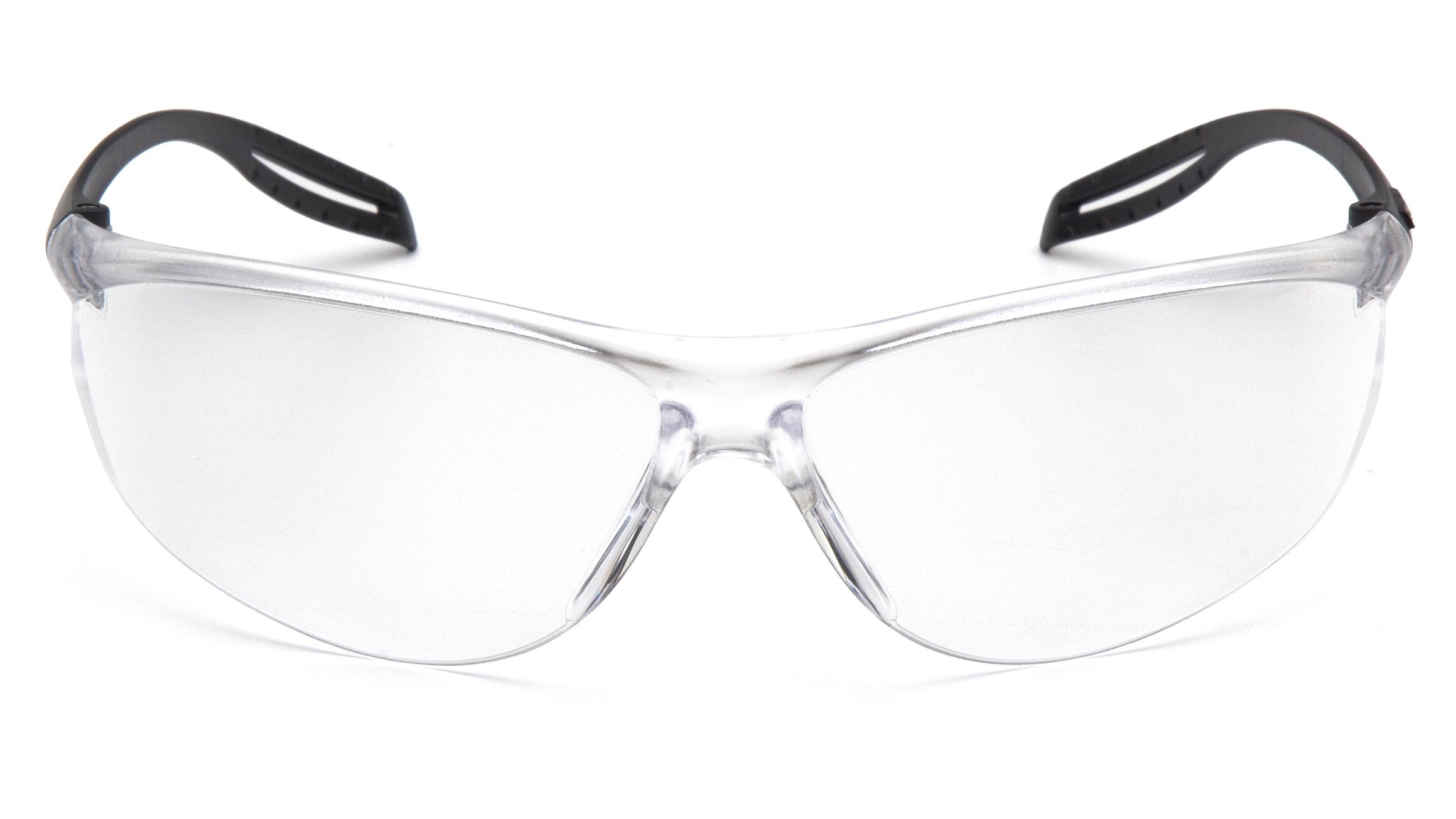 Pyramex Anti-Mist UV Safety Spectacles, Clear Polycarbonate Lens