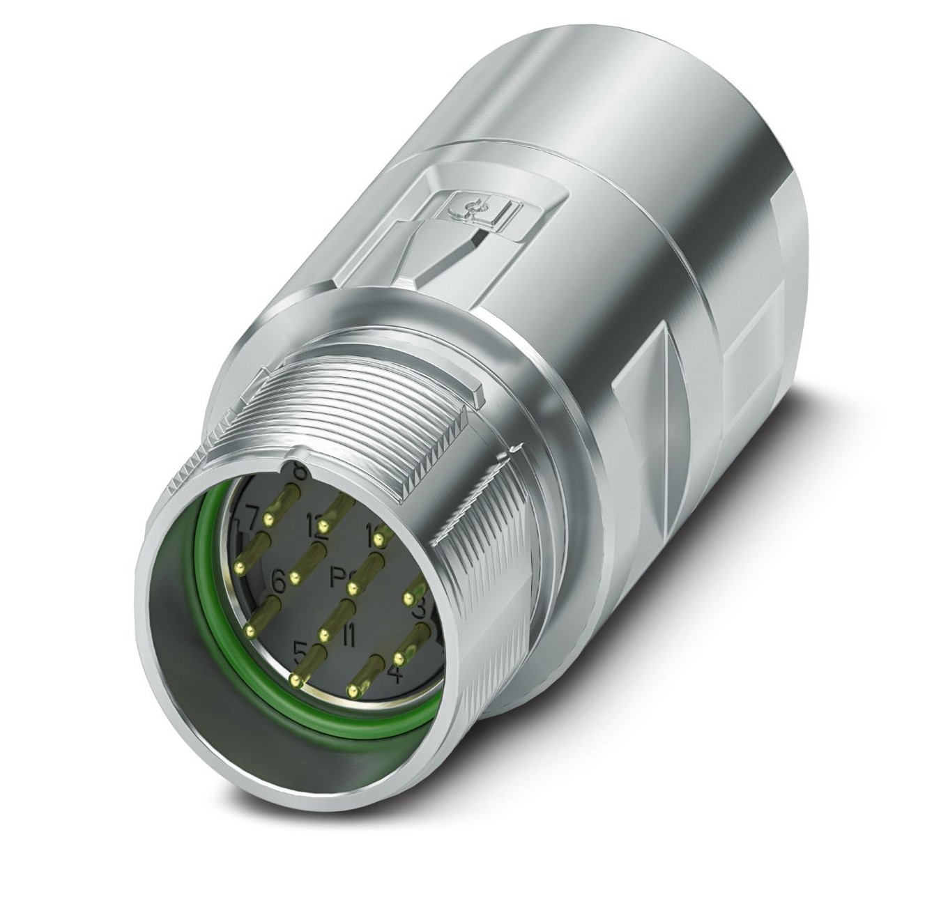Phoenix Contact Circular Connector, 12 Contacts, Cable, M23 Connector, Plug, Male, IP66, IP68, M23 PRO Series