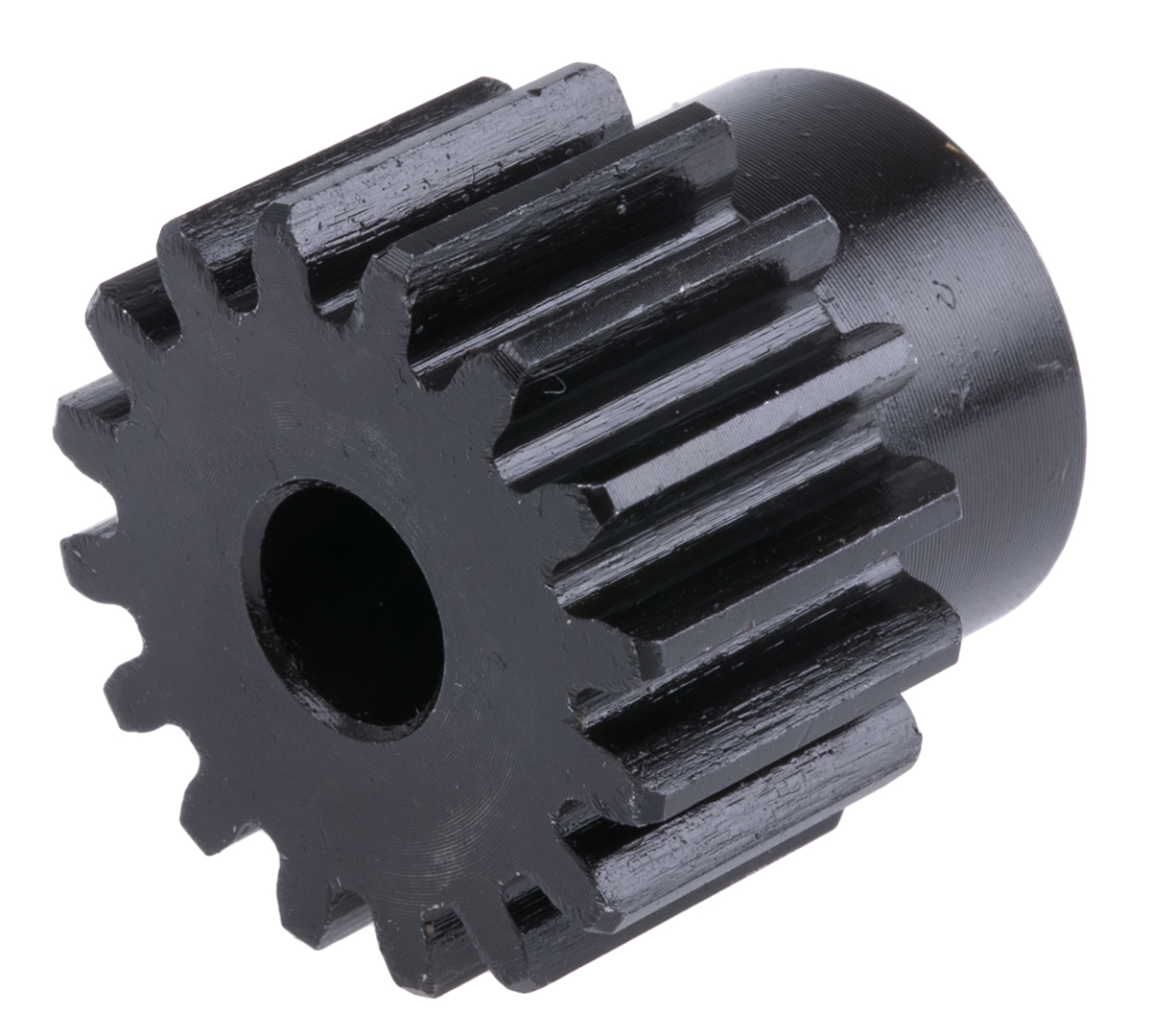 RS PRO Steel 16 Teeth Spur Gear, 1.5 Module, 8mm Bore Diam, 24mm Pitch Diam, 20mm Hub Diam