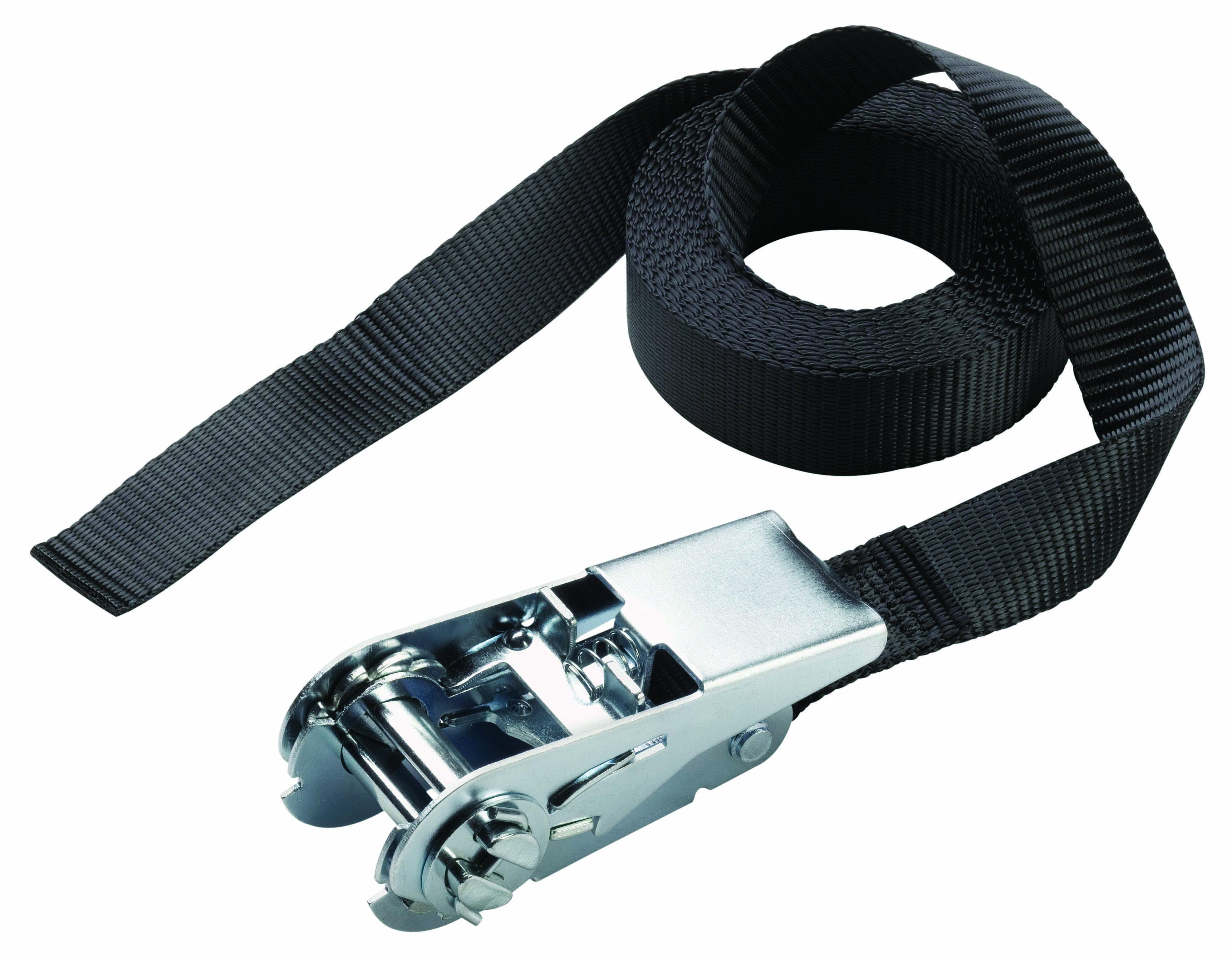 Master Lock 5m Hook to Eye Ratchet Strap, 25mm Wide