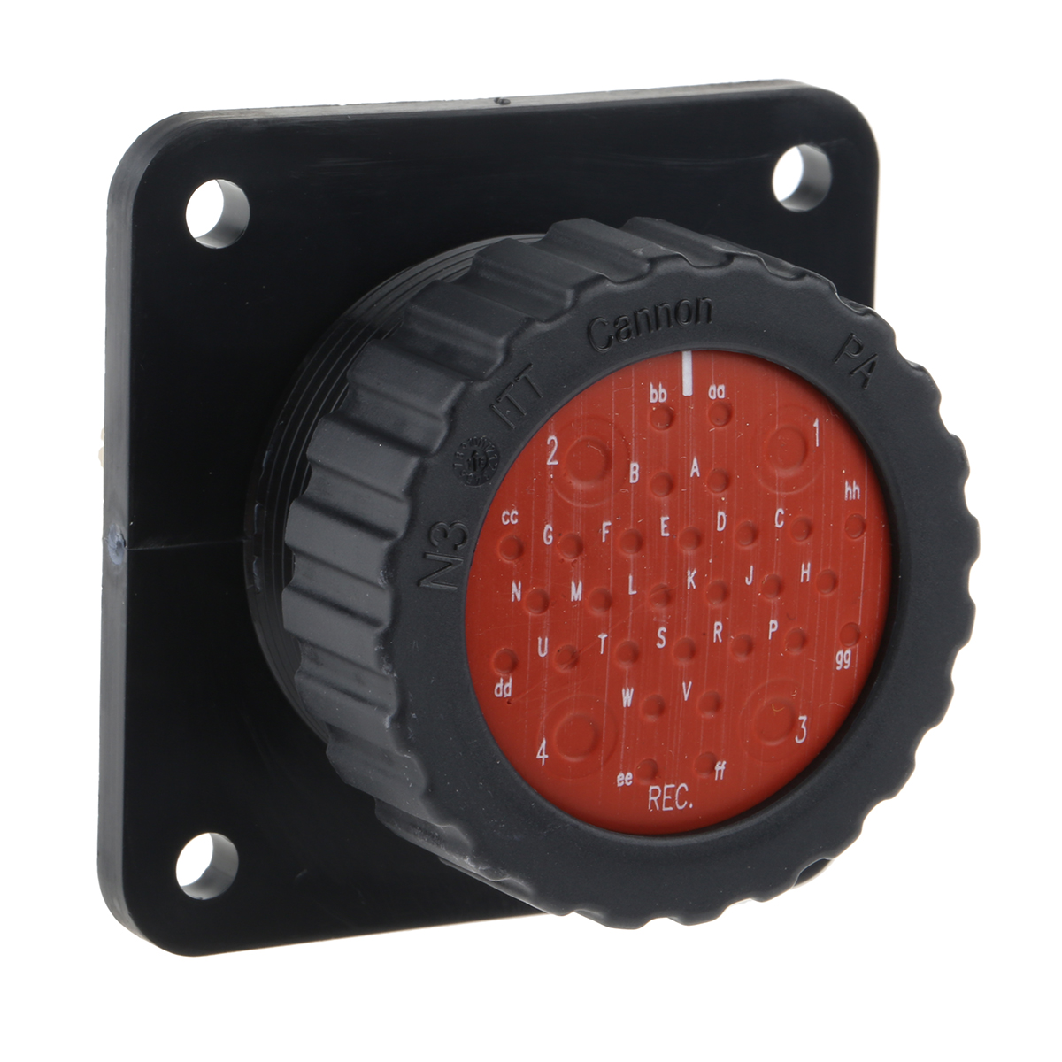 ITT Cannon Circular Connector, 32 Contacts, Panel, Standard Connector, Socket, Female, IP67, Trident Neptune Series