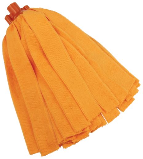 Vikan 350mm Orange Microfibre Mop Head