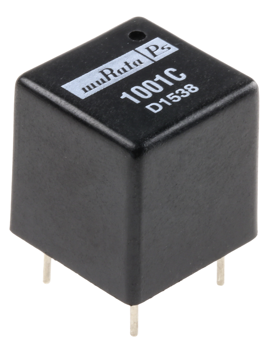 Murata Power Solutions PCB Mount Pulse Transformer 1:1 Turns Ratio, 3mH Prim. Inductance, 1.2Ω Prim. Resistance
