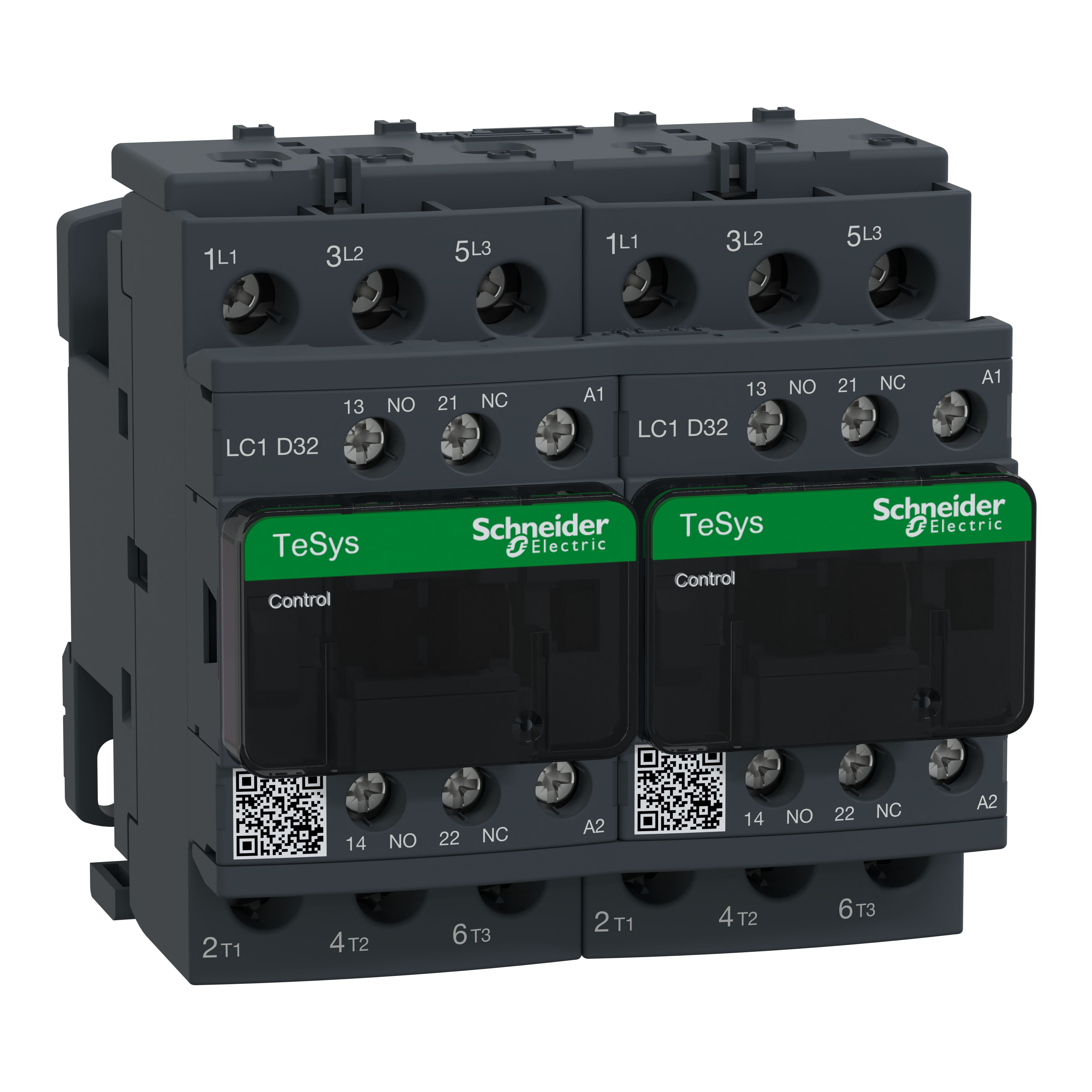 Schneider Electric TeSys D LC2D Contactor, 24 V ac Coil, 3-Pole, 32 A, 15 kW, 3NO, 690 V ac