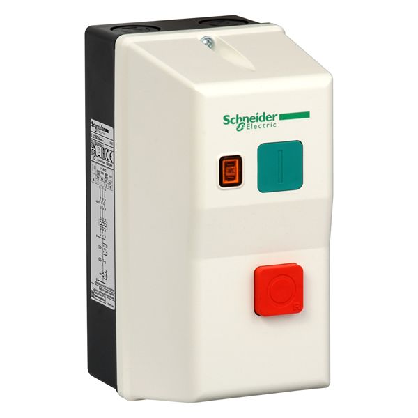 Schneider Electric TeSys LE DOL Starter, DOL, 0.37 kW, 220 V, IP65