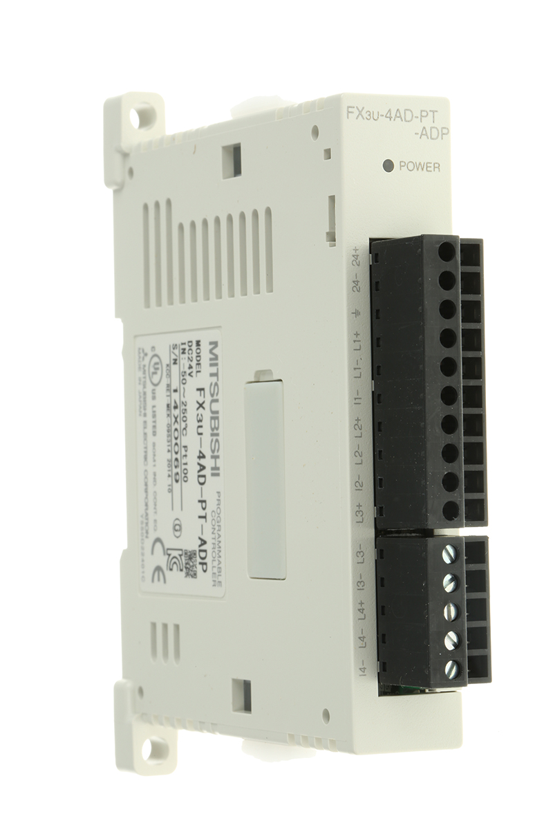 Mitsubishi MELSEC FX Series PLC I/O Module for Use with MELSEC FX Series, Analogue, Relay, Transistor
