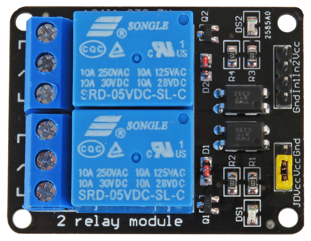 Seeit TTL-RELAY02 Relay for Relay Control Card for AVR, PIC, Raspberry Pi, Arduino, TTL