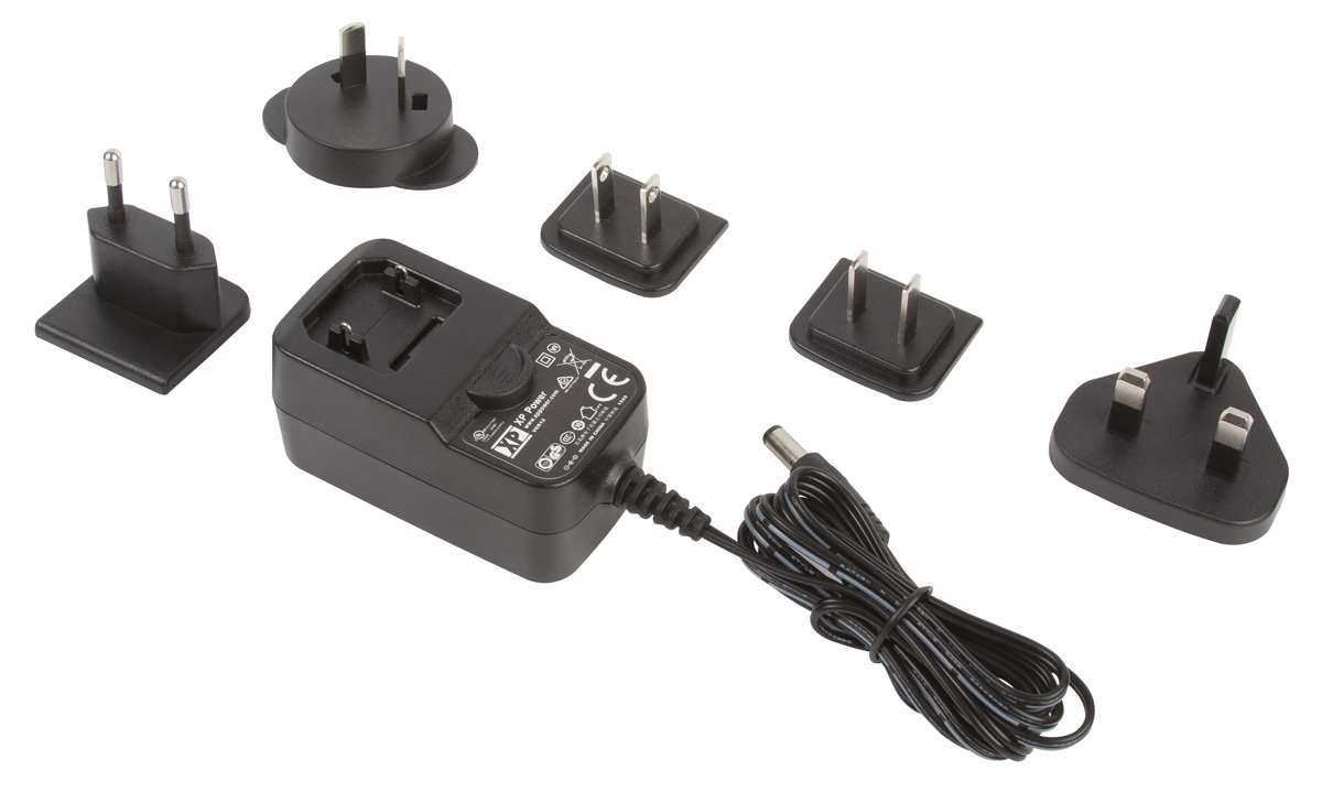 XP Power 36W Plug-In AC/DC Adapter 24V dc Output, 1.5A Output