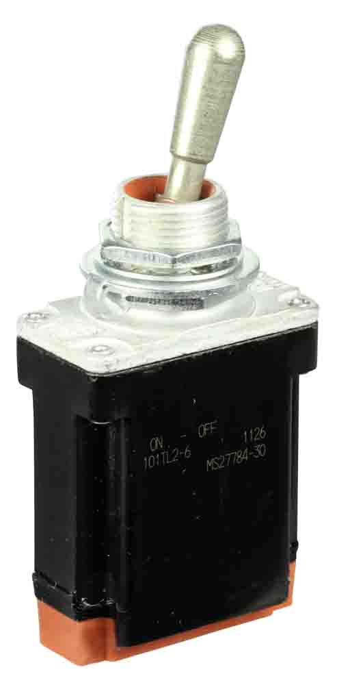 Honeywell Toggle Switch, On-Off, SPST, Wire Terminal, 28 V