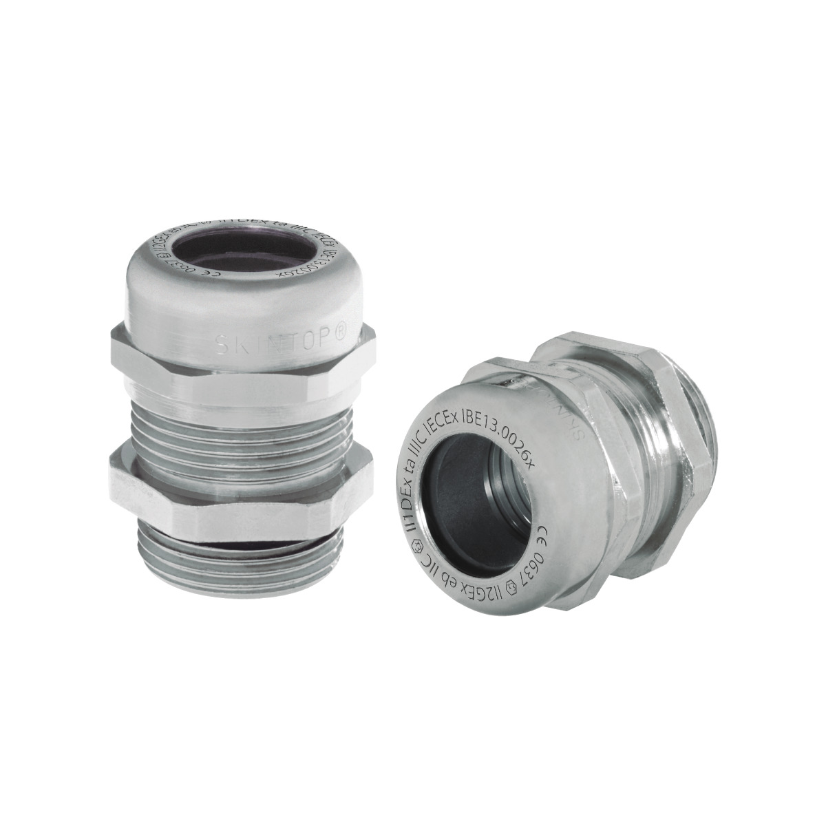 Lapp 5311 Series Metal Brass Cable Gland, M25 Thread, 9mm min., 17mm max., IP66, IP68