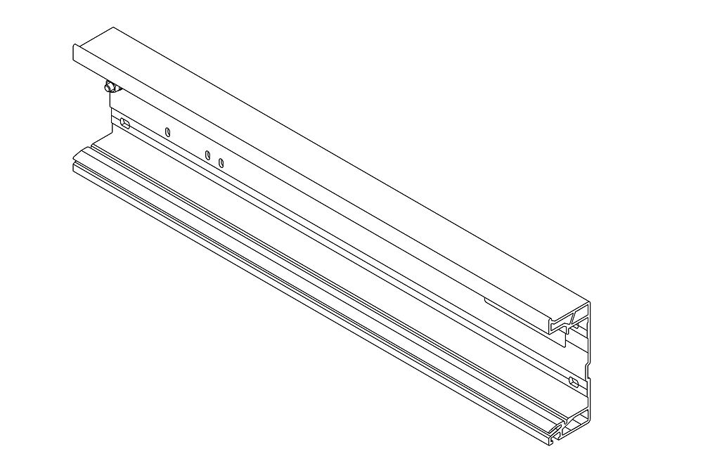 Siemens 6ES7195 Series Mounting Rail for Use with ET 200M