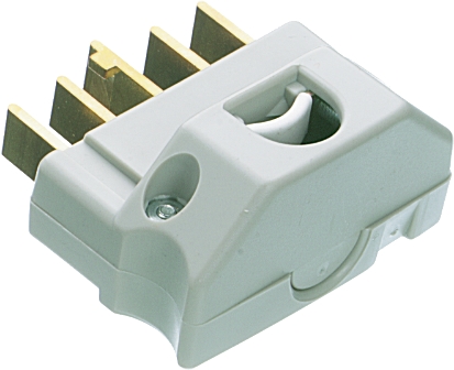 LK Denmark Mains Plug, 16A Grey Thermoplastic, 440 V