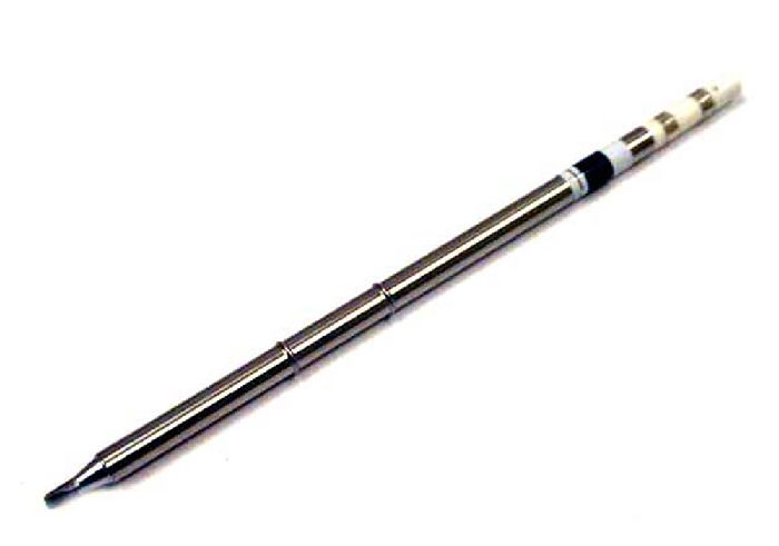 Hakko FM2028 2.4 x 4 x 10 mm Chisel Soldering Iron Tip for use with FM2027, FM2028 Soldering Iron