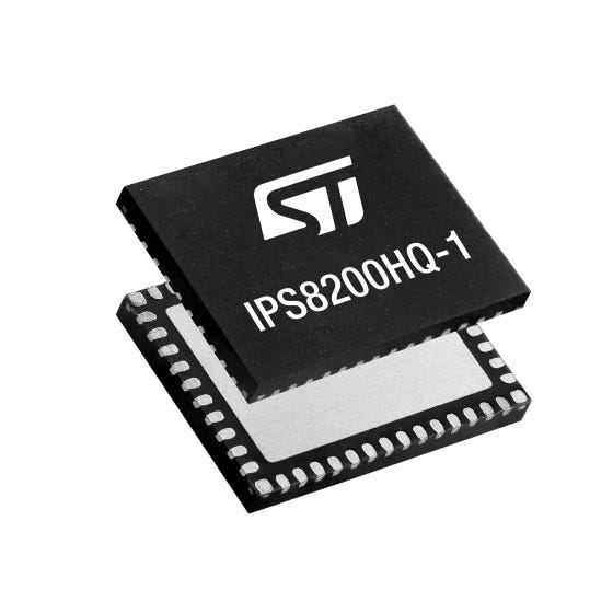 STMicroelectronics IPS8200HQ 8, High Side Power Switch IC 48-Pin, VFQFPN