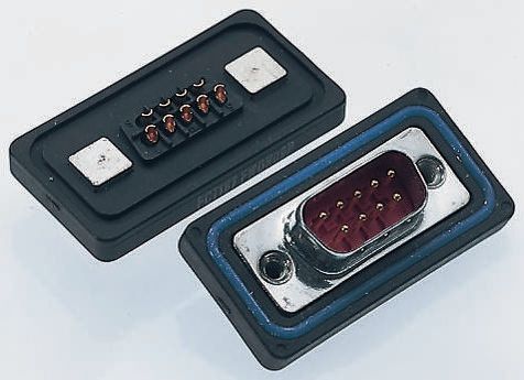 FCT from Molex FWD 25 Way Panel Mount D-sub Connector Socket