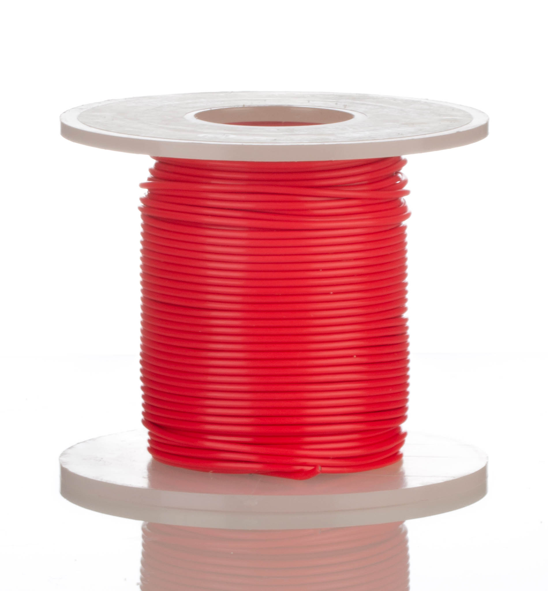 Alpha Wire Hook-up Wire TEFLON Series Red 0.33 mm² Hook Up Wire, 22 AWG, 19/0.16 mm, 30m, PTFE Insulation, 5855 RD005